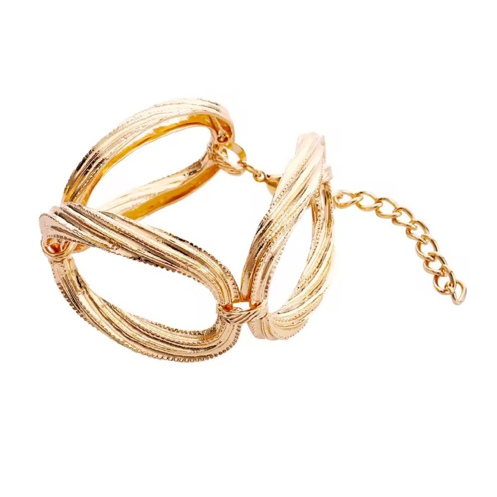 Zara Gold Color Adjustable Bracelet for Women